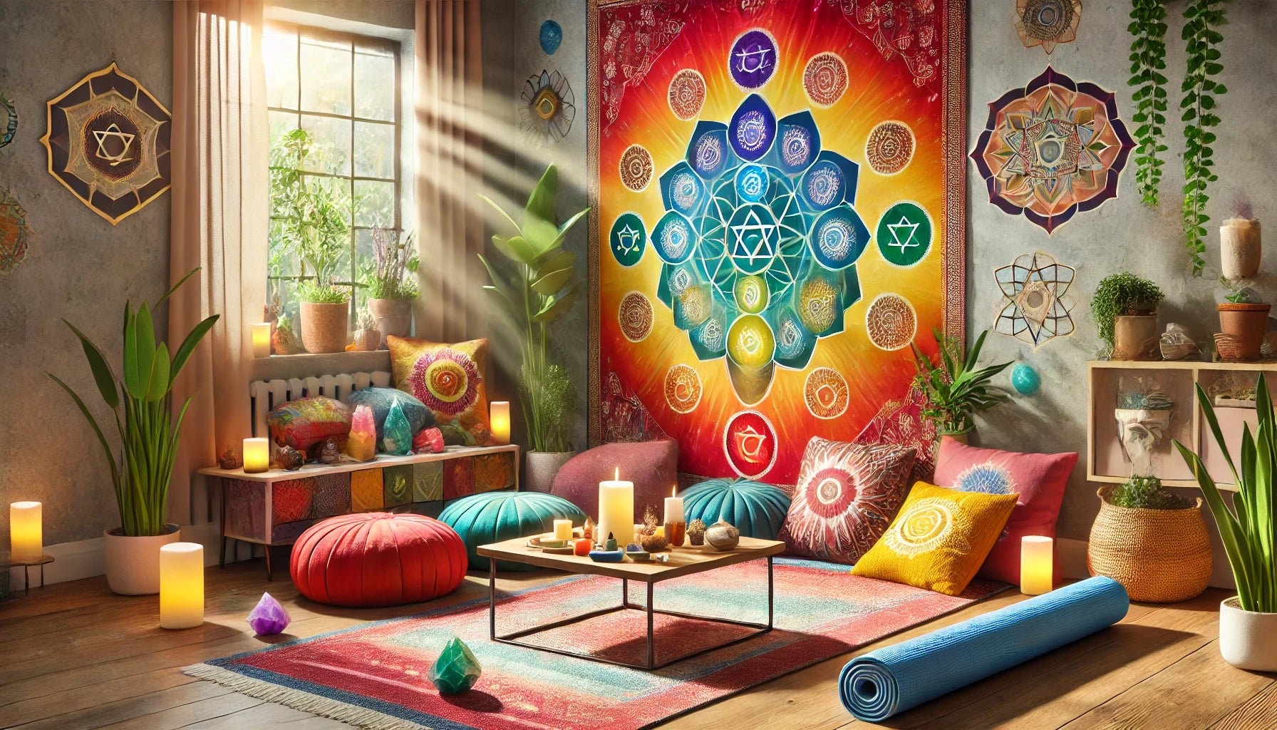 7 chakra home decoration