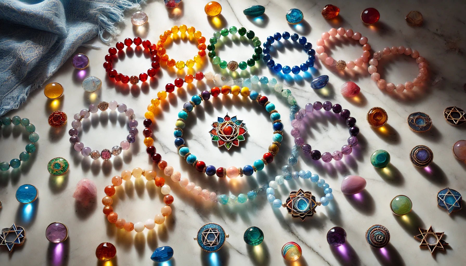 The Role of Colors in 7 Chakra Bracelets - WICCSTAR