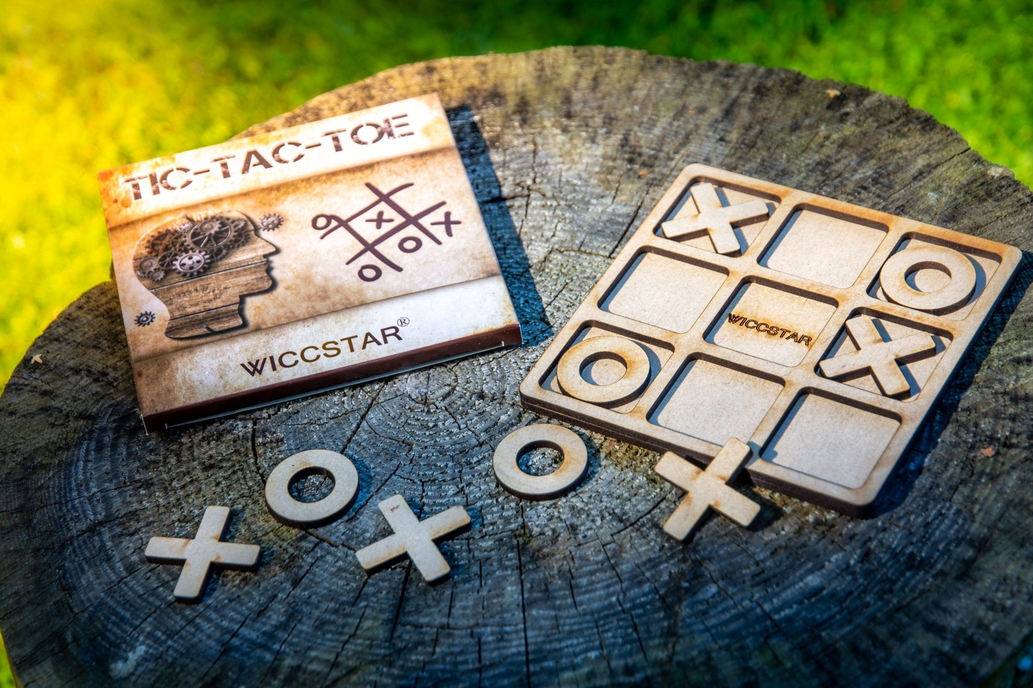 Tic Tac Toe family game for Living Room and Coffee Table - WICCSTAR