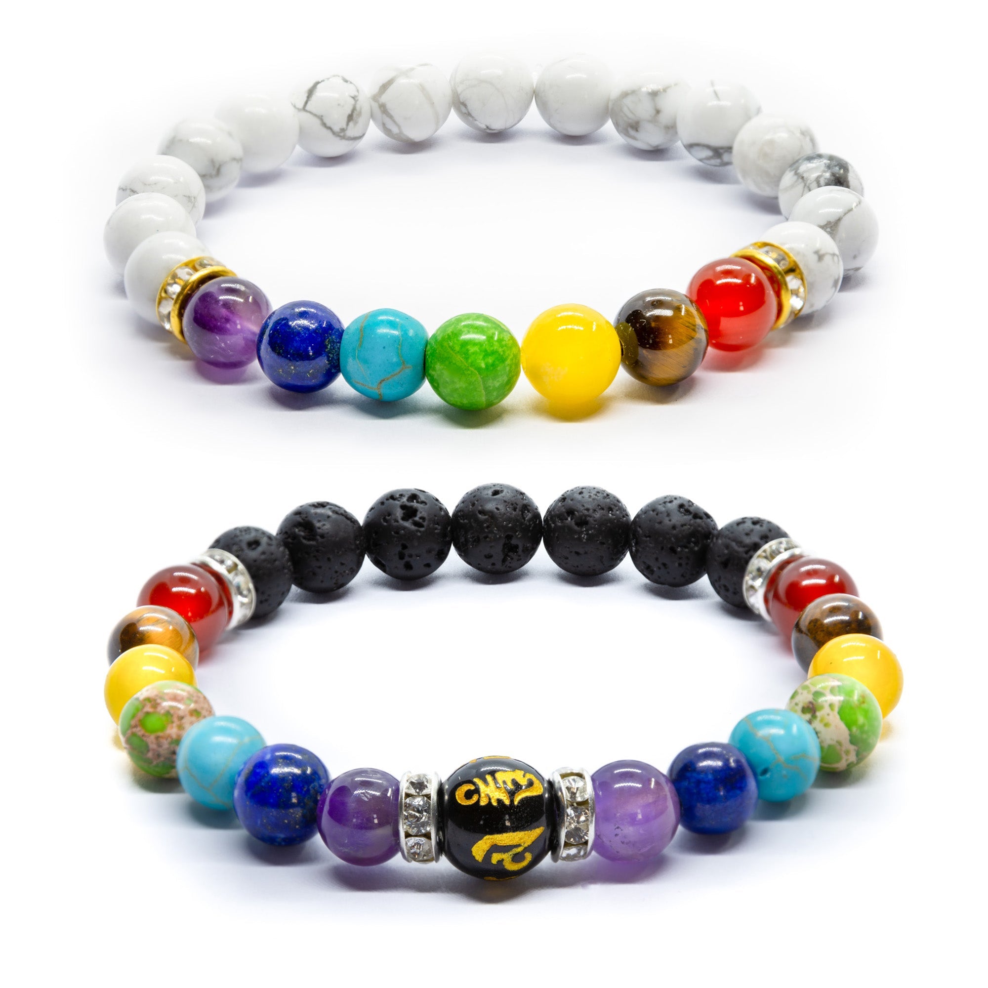 2pcs Chakra Bracelets - WICCSTAR